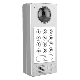 Videoportero IP (SIP) FISHEYE, apertura por código, Antivandálico, llamada y/o tarjeta, teclado retro-iluminación