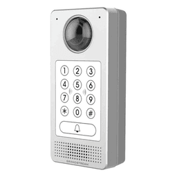 Videoportero IP (SIP) FISHEYE, apertura por código, Antivandálico, llamada y/o tarjeta, teclado retro-iluminación