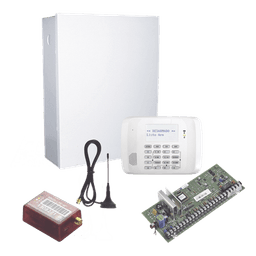 Kit panel VISTA-48 / 48 zonas (40 inalámbricas) / Teclado-receptor 6162RF / Comunicador celular MN01LTEM 4G/5G / 2 años de servicio