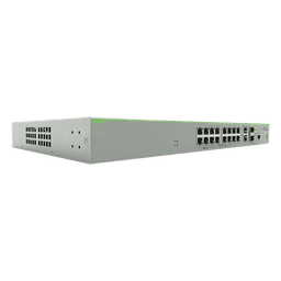 Switch PoE+ Administrable Capa 3 / 16 Puertos 10/100 Mbps / 2 Puertos Gigabit Combo SFP / 250W PoE+ / 7.2 Gbps / 5.36 Mpps