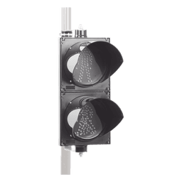 Semáforo Peatonal / Indicador Alto/Siga Estático / Diámetro 20 cm / LED de Alta Intensidad / 110 VCA / IP Hermético