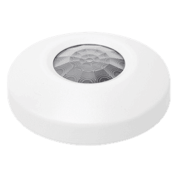 Detector de Movimiento PIR de Techo / Cobertura 360° / 31 Zonas de Detección / Alcance 11 m (36.1 ft) / Montaje hasta 3.7 m (12 ft)