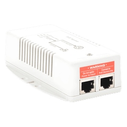 Inyector PoE Solar / Entrada 18-36 Vcc / Salida 56 Vcc / 802.3af/at / Gigabit / 35W / -30°C a +60°C (-22°F a +140°F)