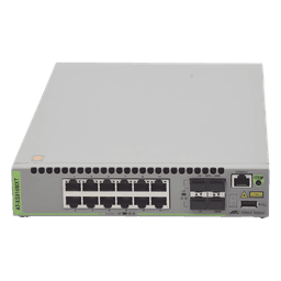 Switch Capa 3 Stackeable 10 Gigabit , 12 puertos 100/1000/10G Base-T (RJ-45)  y 4 puertos SFP/SFP+ 10G