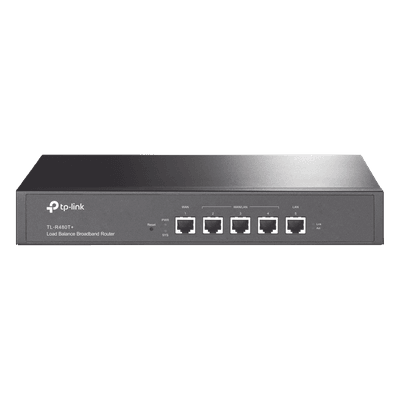 Router Balanceador de Carga / 4 Puertos WAN / 30,000 Sesiones Concurrentes / Firewall Integrado / Control de Banda por IP
