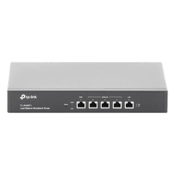 Router Balanceador de Carga / 4 Puertos WAN / 30,000 Sesiones Concurrentes / Firewall Integrado / Control de Banda por IP