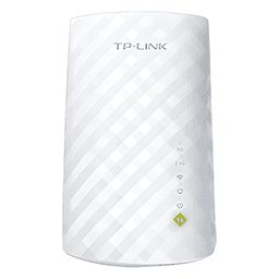 Repetidor / Extensor de Cobertura WiFi AC, 750 Mbps, doble banda 2.4 GHz y 5 GHz, con 1 puerto 10/100 Mbps