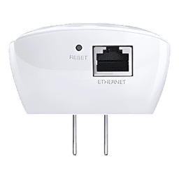 Repetidor / Extensor de Cobertura WiFi AC, 750 Mbps, doble banda 2.4 GHz y 5 GHz, con 1 puerto 10/100 Mbps