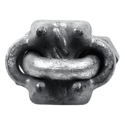 Nudo Forjado para Cable de Retenida de 3/16".