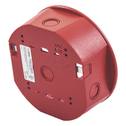 Caja de Montaje en Techo / Para Sirena / Color Rojo / Diseño Compacto / Compatible Serie L