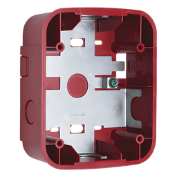 Caja de Montaje en Pared, para Sirena, Color Rojo, Nuevo Diseño Moderno y Elegante