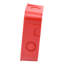 Caja de Montaje en Pared, para Sirena, Color Rojo, Nuevo Diseño Moderno y Elegante