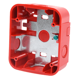 Caja de Montaje en Pared, para Sirena, Color Rojo, Nuevo Diseño Moderno y Elegante