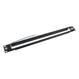 Chassis Rack 1U / 16 Módulos Protectores Serie DPR / Montaje 19" / 0.6 m (1.97 ft) Profundidad Estándar