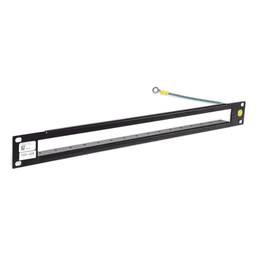 Chassis Rack 1U / 16 Módulos Protectores Serie DPR / Montaje 19" / 0.6 m (1.97 ft) Profundidad Estándar