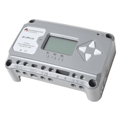 Controlador Solar PWM / 30 A / 12/24 Vcc Auto-detección / Protección 1500 W / LED de Estado