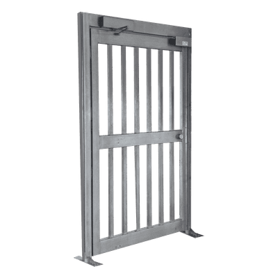 Puerta de Alta Seguridad de Cuerpo Completo  ACABADO EN ACERO GALVANIZADO