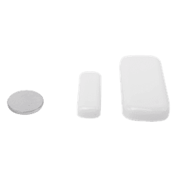 Contacto magnético inalámbrico compacto para puertas y ventanas, con LED de señal y batería baja