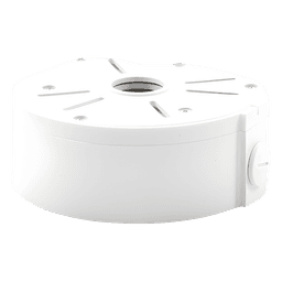 Caja de Conexiones Universal / Interior / Aluminio / Blanco / Bala Domo Turret / 3 y 4 Orificios / Conexión 3/4