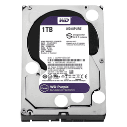 Disco Duro Purple de 1 TB / 5400 RPM / Optimizado para Soluciones de Videovigilancia / Uso 24-7 / 3 Años de Garantia