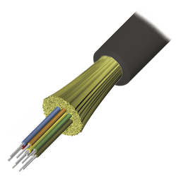 Cable de Fibra Óptica / 6 Hilos / Interior-Exterior / Tight Buffer / Dieléctrico / LS0H / OM3 50/125 / 1 Metro (3.28 Pies)