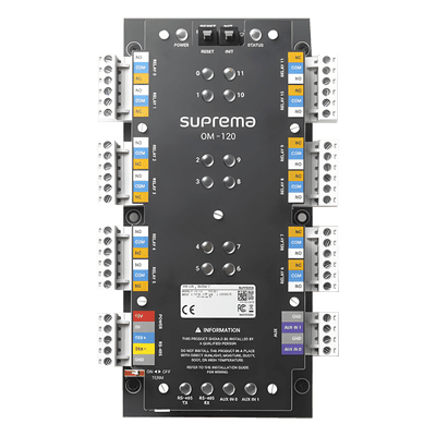 Módulo de Control / 12 Relevadores de Salida con Función para Control de Elevadores 