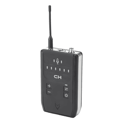 Radio de 1 canal en 900 MHz del sistema intercomunicador full duplex (manos libres) OTTO Connect , con conector HR para diademas intercambiables, que se venden por separado.