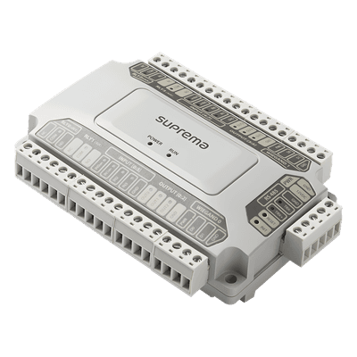 Módulo para Control de Puertas / 2 Entradas/Salidas Weigand / 4 Salidas de Relevador tipo C / Uso con BioStar 2