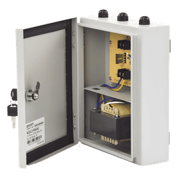 Fuente de Poder para Domos PTZ / 24 VCA @ 7A / 170W / IP65 / 127 VCA Entrada / 0.82 x 0.69 x 0.30 pies