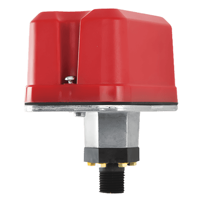 Interruptor de Supervisión por Presión / Rango 4-20 PSI / Diferencial 3 PSI / Doble Relevador SPDT / Encapsulado NEMA 4X / -40°C a 71°C / 1/2' NPT / 5.1x3.3x4.3 pulgadas