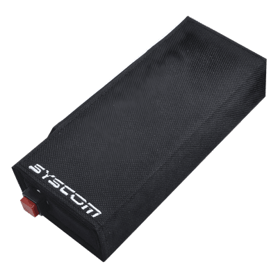Estuche de Transporte / Poliéster con Cartón / 19.6 x 16 cm / 7.7 x 6.3 in / Compartimento Pila 9V / Cierre Velcro