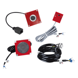 Kit de Accesorios para Intercomunicación / Cámara IP 720p HD / Micrófono Resistente al Agua / Parlante 5W / 8Ω / Botón de Llamada / Plug and Play