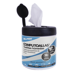 Toallitas Húmedas Antibacteriales / Limpieza de Equipos Electrónicos / 30 Piezas / Antiestáticas / Alcohol Isopropílico