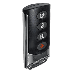 Llavero Remoto Inalámbrico 4 Botones / Uso Rudo / Armado Total/Parcial/Desarmado/Pánico / 345 MHz / Batería 5 Años / Compatible Honeywell y PRO4GLTEM