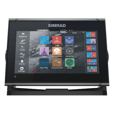 Plotter GPS / Pantalla Táctil 9" / Active Imaging 3 en 1 / Sonar CHIRP con SideScan y DownScan / Radar Halo 360° en 1 s / NMEA 2000 / Wi-Fi / Integración Piloto Automático y Audio