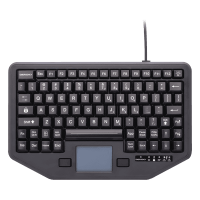 Teclado con Panel Táctil Integrado 