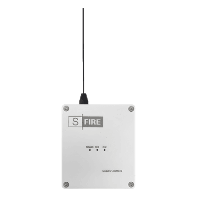Receptor inalámbrico / 2500 metros de cobertura / 2 salidas de relevador tipo C 