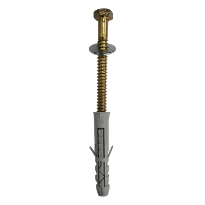 Tornillo 6" D / Largo , C / Rondana Y Taquete P / Tope D / Hule / USO EN CONCRETO