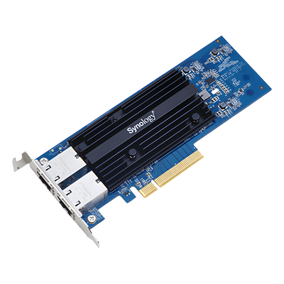 Tarjeta de 2 puertos Ethernet 10GBASE-T/NBASE-T para servidores Synology