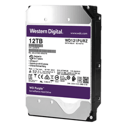 Disco duro WD de 12TB / 7200RPM / Optimizado para Videovigilancia