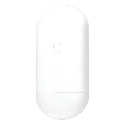 NanoStation airMAX Loco5AC CPE hasta 450 Mbps, 5 GHz (5150 - 5875 MHz), con antena integrada de 13 dBi, no incluye adaptador PoE