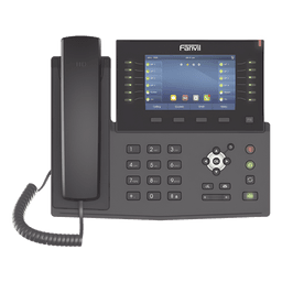Teléfono IP Empresarial / 20 Líneas SIP / Pantalla Táctil 5' / 60 Teclas DSS / Bluetooth / PoE 802.3af / Dual Gigabit / Video H.264
