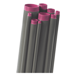 Tubo Conduit Rígido / Aluminio 6063 / Recubrimiento PVC 40 mils / 2" (50.8 mm) / 3.05 m (10 ft) / Sin Costura