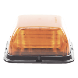 Baliza LED Cuadrada / SAE Clase I / 24 Patrones de Destello / 12-24 VCC / Perfil Medio / IP55