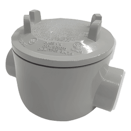 Caja a Prueba de Explosión / 3/4" (19 mm) / Aluminio Libre de Cobre / IK09 / UL 886 / UL 1203 / IP para Áreas Peligrosas