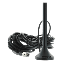 Antena Mini de Montaje Magnético, con cable RG174 y conector SMA macho | Rango de Frecuencias 700-960 MHz, 1710-2270 MHz | Ganancia Máxima 3.1 dB