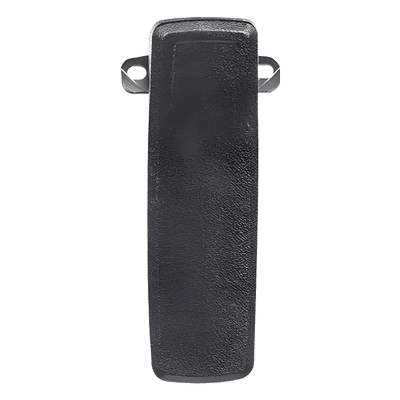 Clip para Radio / ABS Resistente / Compatible TX-500/600 / Color Negro / 2 Tornillos Incluidos