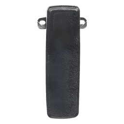 Clip para Radio / ABS Resistente / Compatible TX-500/600 / Color Negro / 2 Tornillos Incluidos