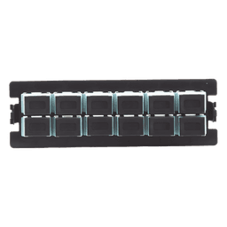 Placa Acopladora / 12 Fibras Multimodo / 12 Acopladores SC Simplex / Compatible SC-LC-APC-PC/UPC / Interior