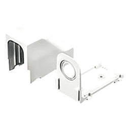Accesorio para Techo Falso/Entrada / Conexión Tubería 1/2 a 1 In / Compatible Canaletas LD3, LD5 y LD10 / UL94V-0 / TIA/EIA